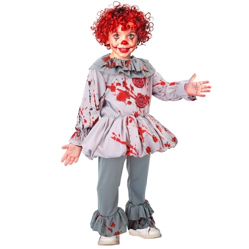 W WIDMANN MILANO Party Fashion - Kinderkostüm Vintage Horror Clown, Halloween Kostüm für Kinder, Karnevalskostüme W WIDMANN MILANO Party Fashion - Kinderkostüm Vintage Horror Clown, Halloween Kostüm für Kinder, Karnevalskostüme von W WIDMANN MILANO Party Fashion
