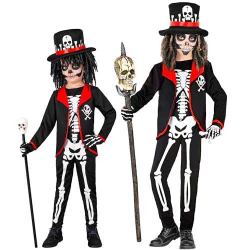 W WIDMANN MILANO Party Fashion - Kinderkostüm Voodoo Priester, Skelett, Halloween Verkleidung W WIDMANN MILANO Party Fashion - Kinderkostüm Voodoo Priester, Skelett, Halloween Verkleidung von W WIDMANN MILANO Party Fashion