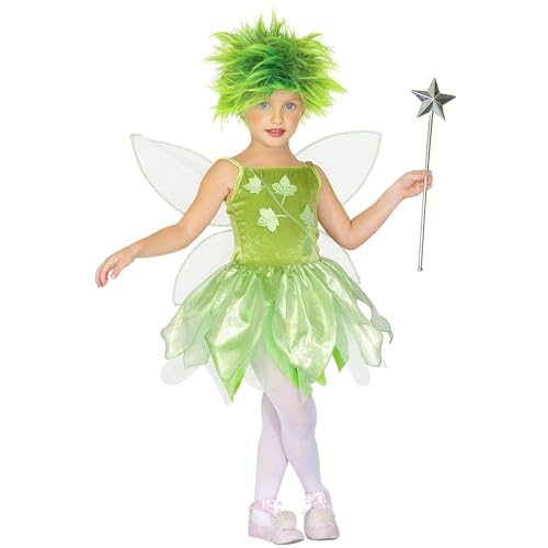 Widmann - Kinderkostüm Waldfee, Kleid, Flügel, Karneval, Mottoparty von W WIDMANN MILANO Party Fashion