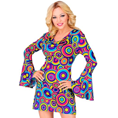W WIDMANN MILANO Party Fashion - Kostüm 70er Jahre Kleid, Hippie, Reggae, Flower Power, Disco Fever, Faschingskostüme W WIDMANN MILANO Party Fashion - Kostüm 70er Jahre Kleid, Hippie, Reggae, Flower Power, Disco Fever, Faschingskostüme von W WIDMANN MILANO Party Fashion