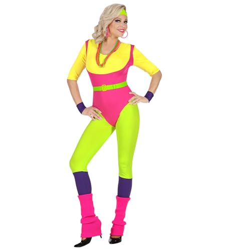 W WIDMANN MILANO Party Fashion - Kostüm 80er Jahre Aerobic Trainerin, Sportler, neon, Bad Taste Outfit W WIDMANN MILANO Party Fashion - Kostüm 80er Jahre Aerobic Trainerin, Sportler, neon, Bad Taste Outfit von W WIDMANN MILANO Party Fashion