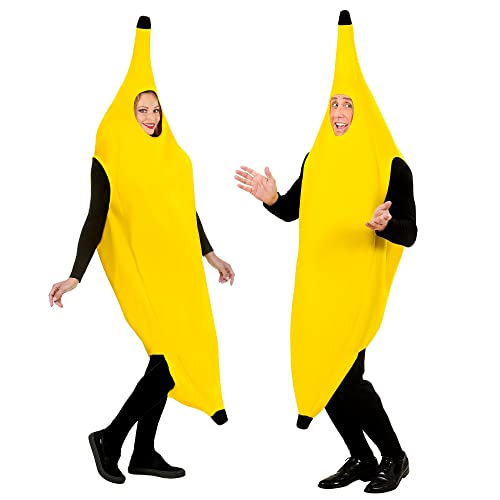 W WIDMANN MILANO Party Fashion - Kostüm Banane für Erwachsene, Essen, Obst, Faschingskostüme W WIDMANN MILANO Party Fashion - Kostüm Banane für Erwachsene, Essen, Obst, Faschingskostüme von W WIDMANN MILANO Party Fashion