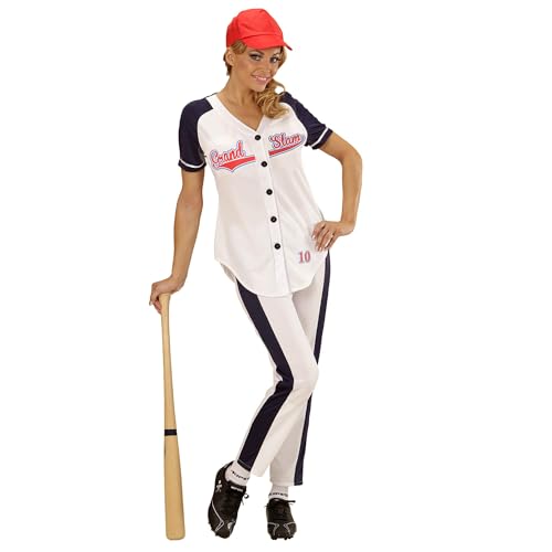 W WIDMANN MILANO Party Fashion - Kostüm Baseball Spielerin, Sportler, Faschingskostüme W WIDMANN MILANO Party Fashion - Kostüm Baseball Spielerin, Sportler, Faschingskostüme von WIDMANN MILANO PARTY FASHION