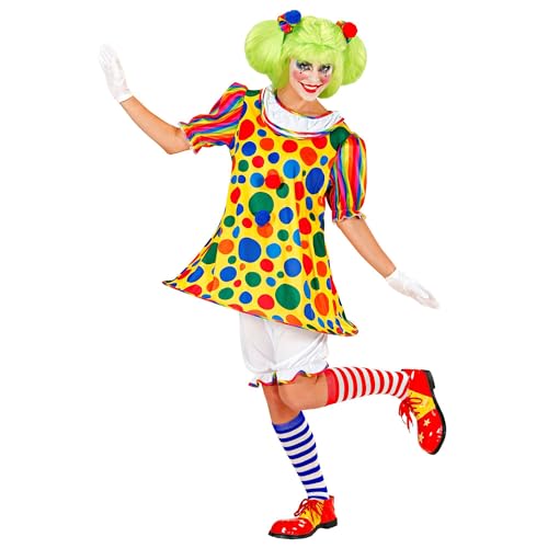 W WIDMANN MILANO Party Fashion - Kostüm Clown Girl, Kleid mit Reifen, Zirkus, Karneval, Faschingskostüme W WIDMANN MILANO Party Fashion - Kostüm Clown Girl, Kleid mit Reifen, Zirkus, Karneval, Faschingskostüme von W WIDMANN MILANO Party Fashion