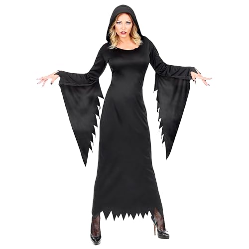 W WIDMANN MILANO Party Fashion - Kostüm Dunkle Königin, Kleid mit Kapuze, Hexe, Gothic Queen, Halloween, Karneval W WIDMANN MILANO Party Fashion - Kostüm Dunkle Königin, Kleid mit Kapuze, Hexe, Gothic Queen, Halloween, Karneval von W WIDMANN MILANO Party Fashion