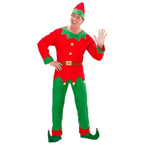 Widmann 8901E Erwachsenenkostüm Elf Santas Helfer, X-Large von WIDMANN MILANO PARTY FASHION