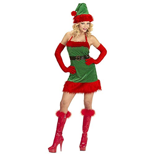 W WIDMANN MILANO Party Fashion - Kostüm Elf Santas kleine Helferin, Kleid, Gürtel, Hut, Weihnachten von W WIDMANN MILANO Party Fashion