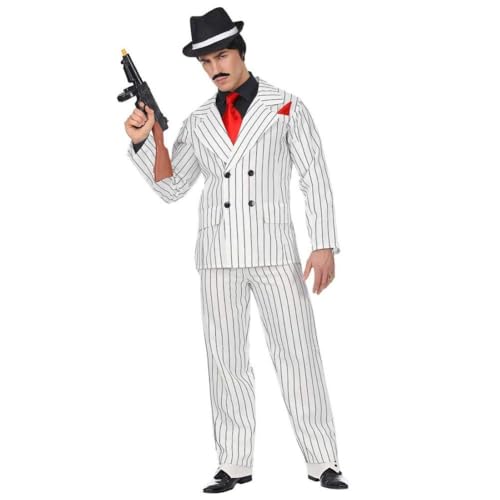 W WIDMANN MILANO Party Fashion - Kostüm Gangster, Jackett, Hose, 20er und 30er Jahre Anzug, Mafia Boss W WIDMANN MILANO Party Fashion - Kostüm Gangster, Jackett, Hose, 20er und 30er Jahre Anzug, Mafia Boss von W WIDMANN MILANO Party Fashion