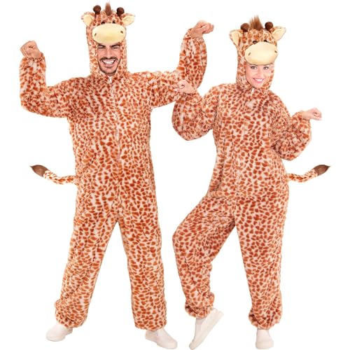 W WIDMANN MILANO Party Fashion - Kostüm Giraffe, Plüsch Overall, Tierkostüm, Safari Kostüm, Faschingskostüme W WIDMANN MILANO Party Fashion - Kostüm Giraffe, Plüsch Overall, Tierkostüm, Safari Kostüm, Faschingskostüme von W WIDMANN MILANO Party Fashion