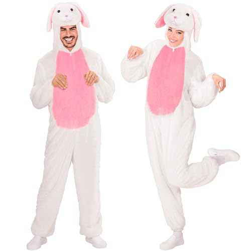 W WIDMANN MILANO Party Fashion - Kostüm Hase, Overall mit Kapuzenmaske, Tierkostüm, Kaninchen von W WIDMANN MILANO Party Fashion