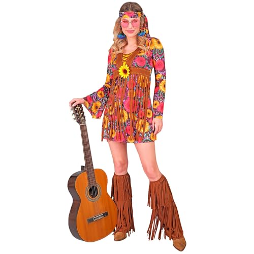 W WIDMANN MILANO Party Fashion - Kostüm Hippie, Blumenmädchen, Flower Power, Kostüm Damen W WIDMANN MILANO Party Fashion - Kostüm Hippie, Blumenmädchen, Flower Power, Kostüm Damen von W WIDMANN MILANO Party Fashion