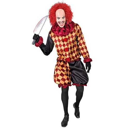 W WIDMANN MILANO Party Fashion - Kostüm Horror Clown, Psychopath, Killer, Halloween Verkleidung von W WIDMANN MILANO Party Fashion
