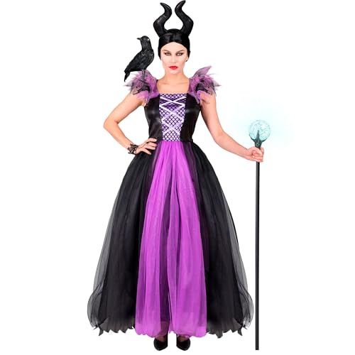 W WIDMANN MILANO Party Fashion - Kostüm Malefizia, Kleid und Haarreif, böse Fee, Märchen, Halloween W WIDMANN MILANO Party Fashion - Kostüm Malefizia, Kleid und Haarreif, böse Fee, Märchen, Halloween von W WIDMANN MILANO Party Fashion
