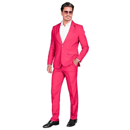 W WIDMANN MILANO Party Fashion - Farbiger Anzug für Herren, Jackett und Hose, Showman, Disco Fever, Casino Mottoparty W WIDMANN MILANO Party Fashion - Farbiger Anzug für Herren, Jackett und Hose, Showman, Disco Fever, Casino Mottoparty von W WIDMANN MILANO Party Fashion
