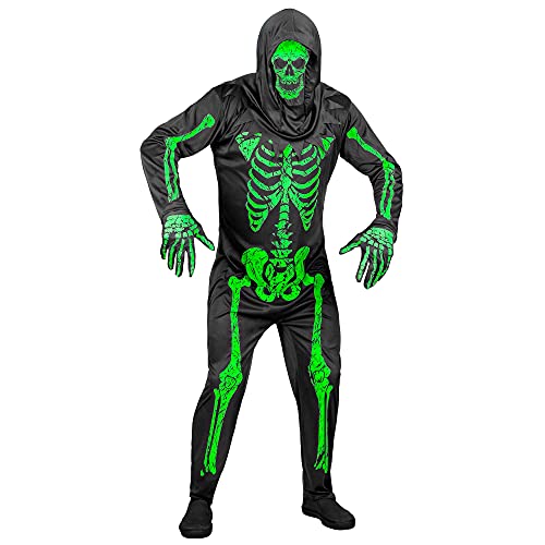W WIDMANN MILANO Party Fashion - Kostüm Neon Skelett, Overall, Handschuhe, Maske, Fasching, Mottoparty W WIDMANN MILANO Party Fashion - Kostüm Neon Skelett, Overall, Handschuhe, Maske, Fasching, Mottoparty von W WIDMANN MILANO Party Fashion