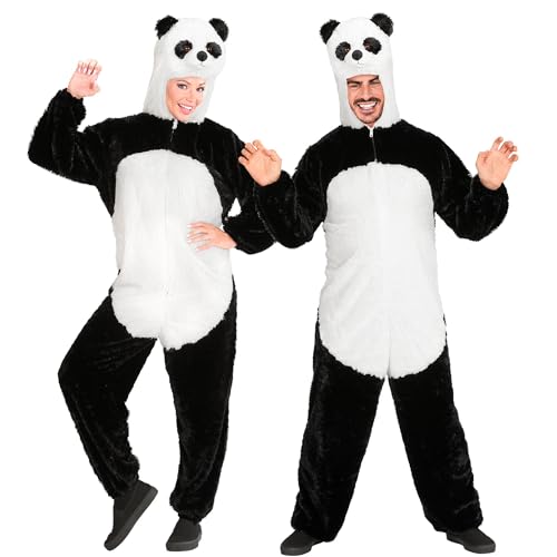 W WIDMANN MILANO Party Fashion - Kostüm Panda, Plüsch Overall, Tierkostüm, Bär, Faschingskostüme W WIDMANN MILANO Party Fashion - Kostüm Panda, Plüsch Overall, Tierkostüm, Bär, Faschingskostüme von WIDMANN