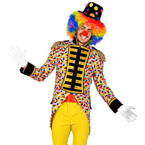 W WIDMANN MILANO Party Fashion - Kostüm Parade Frack, Regenbogen, CSD, Zirkusdirektor, Gardeuniform, Clown, Showmen, Karneval von W WIDMANN MILANO Party Fashion