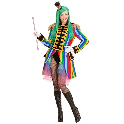 W WIDMANN MILANO Party Fashion - Kostüm Parade Frack, Regenbogen, CSD, Zirkusdirektorin, Gardeuniform, Clown, Showgirl, Faschingskostüm W WIDMANN MILANO Party Fashion - Kostüm Parade Frack, Regenbogen, CSD, Zirkusdirektorin, Gardeuniform, Clown, Showgirl, Faschingskostüm von W WIDMANN MILANO Party Fashion