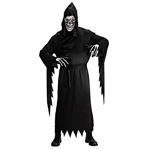 W WIDMANN MILANO Party Fashion - Kostüm Sensenmann, schwarzes Gewand, Grim Reaper, Totengräber, Halloween von W WIDMANN MILANO Party Fashion