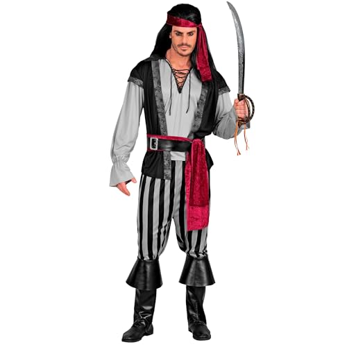 W WIDMANN MILANO Party Fashion - Kostüm Set Pirat, Bandit, Freibeuter der Meere, für Karneval, Mottoparty von W WIDMANN MILANO Party Fashion