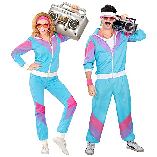 W WIDMANN MILANO Party Fashion - Kostüm Trainingsanzug, 80er Jahre Outfit, Jogginganzug, Bad Taste Outfit, Faschingskostüme W WIDMANN MILANO Party Fashion - Kostüm Trainingsanzug, 80er Jahre Outfit, Jogginganzug, Bad Taste Outfit, Faschingskostüme von W WIDMANN MILANO Party Fashion