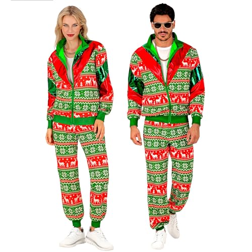 widmann 79310 Costume TUTA PARTY FASHION BUON NATALE VERDE-ROSSA XXL widmann 79310 Costume TUTA PARTY FASHION BUON NATALE VERDE-ROSSA XXL von WIDMANN