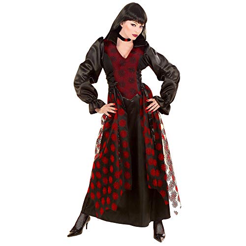 W WIDMANN MILANO Party Fashion - Kostüm Viktorianische Vampirin, Kleid und Halsband mit Juwel, Blutsauger, Halloween, Mottoparty, Karneval von W WIDMANN MILANO Party Fashion