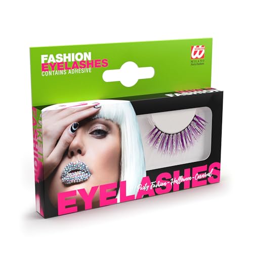 W WIDMANN MILANO Party Fashion - Künstliche Wimpern mit Klebstoff, Kosmetik, Schminken, Zubehör, Karneval W WIDMANN MILANO Party Fashion - Künstliche Wimpern mit Klebstoff, Kosmetik, Schminken, Zubehör, Karneval von W WIDMANN MILANO Party Fashion