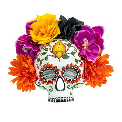 W WIDMANN MILANO Party Fashion - Maske Dia de los Muertos, für Erwachsene, Königin der Toten, Accessoire Day of the Dead von W WIDMANN MILANO Party Fashion