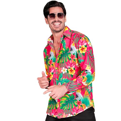 WIDMANN MILANO PARTY FASHION - Party Fashion Hemd, Copacabana Muster, Neon, Hawaii Mottoparty, Paradiesvogel WIDMANN MILANO PARTY FASHION - Party Fashion Hemd, Copacabana Muster, Neon, Hawaii Mottoparty, Paradiesvogel von WIDMANN MILANO PARTY FASHION