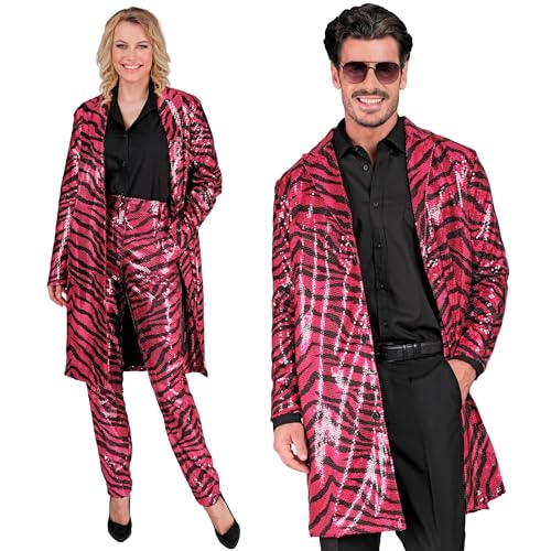 W WIDMANN MILANO Party Fashion - Party Fashion Pailletten Mantel, Party Outfit, Jacke, Disco Fever, Animal Print, Festival, Faschingskostüme W WIDMANN MILANO Party Fashion - Party Fashion Pailletten Mantel, Party Outfit, Jacke, Disco Fever, Animal Print, Festival, Faschingskostüme von W WIDMANN MILANO Party Fashion