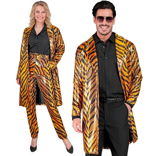 W WIDMANN MILANO Party Fashion - Party Fashion Pailletten Mantel, Party Outfit, Jacke, Disco Fever, Animal Print, Festival, Faschingskostüme W WIDMANN MILANO Party Fashion - Party Fashion Pailletten Mantel, Party Outfit, Jacke, Disco Fever, Animal Print, Festival, Faschingskostüme von W WIDMANN MILANO Party Fashion