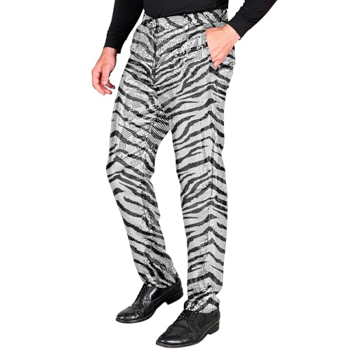 W WIDMANN MILANO Party Fashion - Party Fashion Paillettenhose für Herren, Disco Fever, Herrenhose, Party Outfit, Faschingskostüm von W WIDMANN MILANO Party Fashion