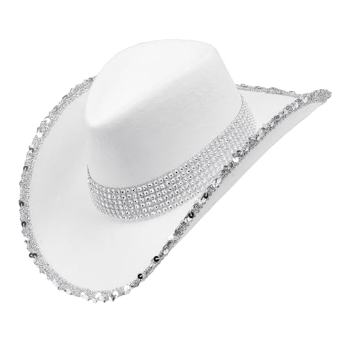 W WIDMANN MILANO Party Fashion - Partyhut Cowgirl/Cowboy, Westernhut, Accessoire Karneval, Junggesellenabschied W WIDMANN MILANO Party Fashion - Partyhut Cowgirl/Cowboy, Westernhut, Accessoire Karneval, Junggesellenabschied von W WIDMANN MILANO Party Fashion