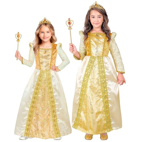 W WIDMANN MILANO Party Fashion - Prinzessin Kostüm Set für Mädchen, mit Kleid und Krone für Karneval und Theater W WIDMANN MILANO Party Fashion - Prinzessin Kostüm Set für Mädchen, mit Kleid und Krone für Karneval und Theater von W WIDMANN MILANO Party Fashion