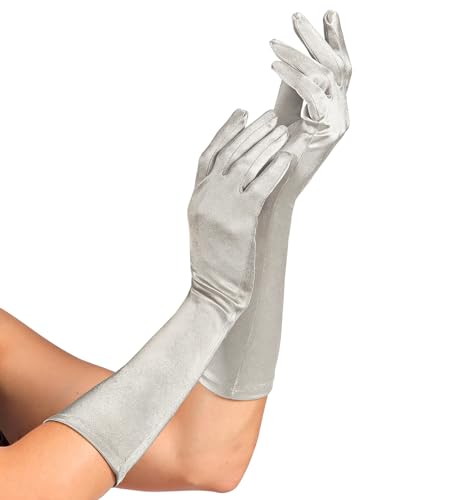 W WIDMANN MILANO Party Fashion - Satin Handschuhe mit Elasthan-Anteil, 1 Paar, Länge 40 cm, Accessoire, 20er Jahre, Karneval W WIDMANN MILANO Party Fashion - Satin Handschuhe mit Elasthan-Anteil, 1 Paar, Länge 40 cm, Accessoire, 20er Jahre, Karneval von W WIDMANN MILANO Party Fashion