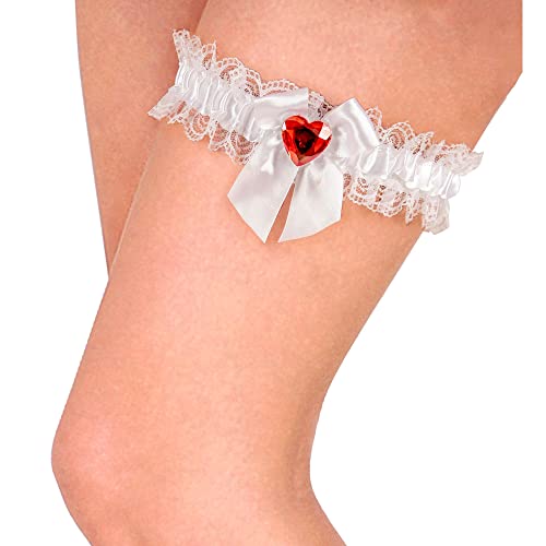 W WIDMANN MILANO Party Fashion - Strumpfband, mit Schleife und Herz, Accessoire, Karneval, Mottoparty W WIDMANN MILANO Party Fashion - Strumpfband, mit Schleife und Herz, Accessoire, Karneval, Mottoparty von W WIDMANN MILANO Party Fashion