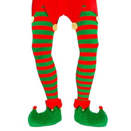 W WIDMANN MILANO Party Fashion - Strumpfhose für Herren, gestreift, 70 DEN, Elfen, Weihnachtsmann, Weihnachten W WIDMANN MILANO Party Fashion - Strumpfhose für Herren, gestreift, 70 DEN, Elfen, Weihnachtsmann, Weihnachten von WIDMANN MILANO PARTY FASHION