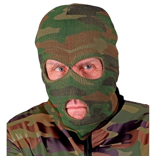 W WIDMANN MILANO Party Fashion - Sturmhaube für Erwachsene, Sturmmaske, Balaclava, Gesichtsmaske, Räuber, Einbrecher W WIDMANN MILANO Party Fashion - Sturmhaube für Erwachsene, Sturmmaske, Balaclava, Gesichtsmaske, Räuber, Einbrecher von W WIDMANN MILANO Party Fashion