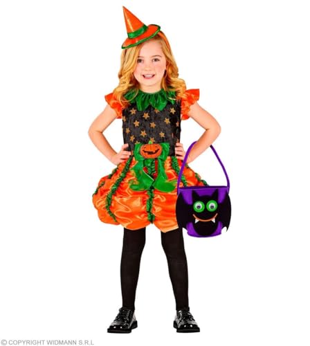 W WIDMANN MILANO Party Fashion – Trick or Treat - Süßes oder Saures, Tragetasche, Eimer, für Süßigkeiten, Wiederverwendbar mit Griffen für Halloween Gastgeschenke von W WIDMANN MILANO Party Fashion