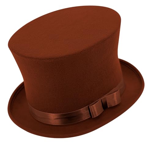 W WIDMANN MILANO Party Fashion - Zylinder 20er Jahre Gatsby Stil mit Hutband und Schleife für Karneval oder Theater W WIDMANN MILANO Party Fashion - Zylinder 20er Jahre Gatsby Stil mit Hutband und Schleife für Karneval oder Theater von W WIDMANN MILANO Party Fashion