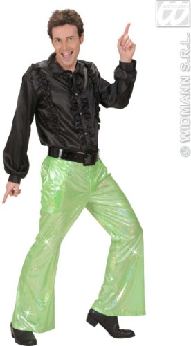WIDMANN Equin Holographic Hose grün von WIDMANN