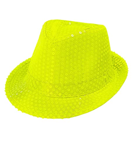 WIDMANN MILANO PARTY FASHION - Fedora Hut, neon, 80er Jahre, Accessoire für Fasching WIDMANN MILANO PARTY FASHION - Fedora Hut, neon, 80er Jahre, Accessoire für Fasching von W WIDMANN MILANO Party Fashion