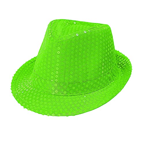 WIDMANN MILANO PARTY FASHION - Fedora Hut, neon, 80er Jahre, Accessoire für Fasching WIDMANN MILANO PARTY FASHION - Fedora Hut, neon, 80er Jahre, Accessoire für Fasching von W WIDMANN MILANO Party Fashion