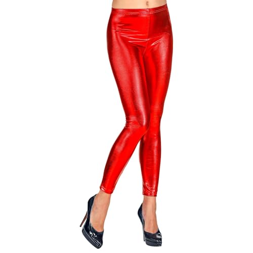 WIDMANN MILANO PARTY FASHION - Glanz Leggings Damen, Metallic Leggings, Karneval, Mottoparty, Bad Taste Party WIDMANN MILANO PARTY FASHION - Glanz Leggings Damen, Metallic Leggings, Karneval, Mottoparty, Bad Taste Party von W WIDMANN MILANO Party Fashion