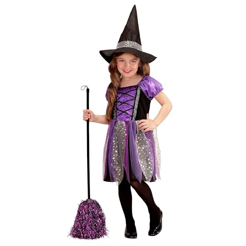 W WIDMANN MILANO Party Fashion - Kinderkostüm Hexe, Kleid, Hut, Magierin, Märchen, Halloween von W WIDMANN MILANO Party Fashion