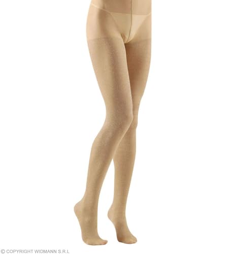 W WIDMANN MILANO Party Fashion - Strumpfhose Glitzer, 40 DEN, Gold, Weihnachten, Faschingskostüme W WIDMANN MILANO Party Fashion - Strumpfhose Glitzer, 40 DEN, Gold, Weihnachten, Faschingskostüme von W WIDMANN MILANO Party Fashion
