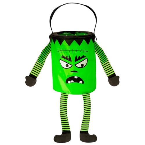 W WIDMANN MILANO Party Fashion 00779 - Monster Tasche, Süßes oder Saures, für Kinder, Grün, Beutel, Accessoire, Kostüm, Karneval, Mottoparty, Halloween W WIDMANN MILANO Party Fashion 00779 - Monster Tasche, Süßes oder Saures, für Kinder, Grün, Beutel, Accessoire, Kostüm, Karneval, Mottoparty, Halloween von W WIDMANN MILANO Party Fashion