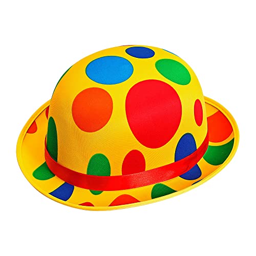 W WIDMANN MILANO Party Fashion 03119 - Hut Clown aus Satin, für Erwachsene, Accessoire, Fasching, Karneval, Mottoparty W WIDMANN MILANO Party Fashion 03119 - Hut Clown aus Satin, für Erwachsene, Accessoire, Fasching, Karneval, Mottoparty von W WIDMANN MILANO Party Fashion