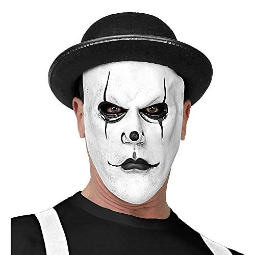 W WIDMANN MILANO Party Fashion 03294 - Halbmaske Harlekin mit Melone, Halloweenmaske, Latexmaske, Pantomime, Horror Clown, Accessoire, Halloween, Karneval, Mottoparty W WIDMANN MILANO Party Fashion 03294 - Halbmaske Harlekin mit Melone, Halloweenmaske, Latexmaske, Pantomime, Horror Clown, Accessoire, Halloween, Karneval, Mottoparty von W WIDMANN MILANO Party Fashion